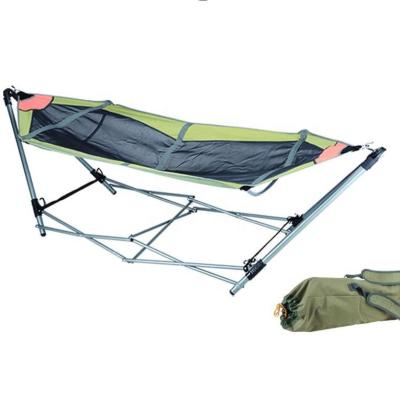 China Beach Chair Heavy Duty Metal Frame Foldable Hammock for sale