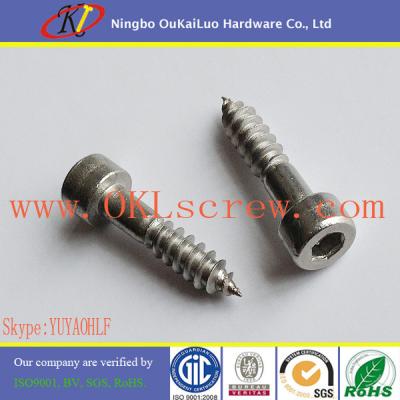 China Stainless Steel Hexagon Socket Head Self Tapping Screws for sale