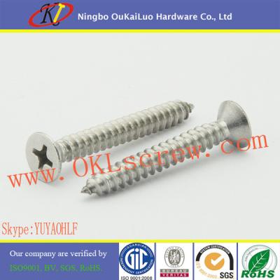 China Stainless Steel Metric Self Tapping Screws for sale