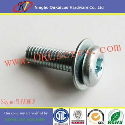 China Zinc Plated Torx Sems Screw for sale