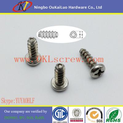 China Stainless Steel Pan Head Plastite 48-2 Thread Rolling Screws for sale