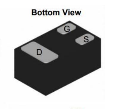 China YJA3139KA original low and medium voltage MOSFET transistor 20V 0.65A from DFN1006-3L for sale