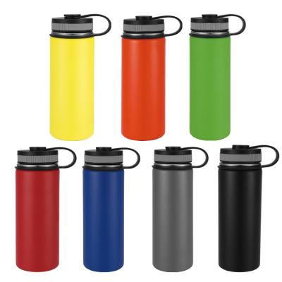 China Big Mouth 550ml Stainless Steel Water Bottle Sustainable Water Bottles With Custom Logo for sale