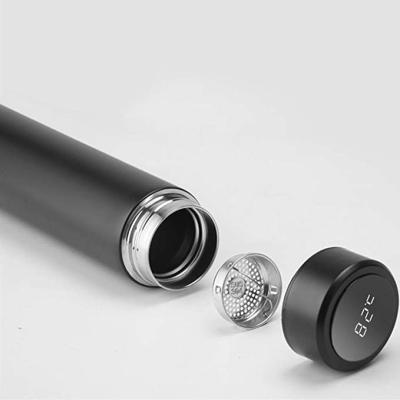 China Business Manufacturer High Double Vacuum Smart Stainless Steel Water Bottle with LED Temperature Display for sale