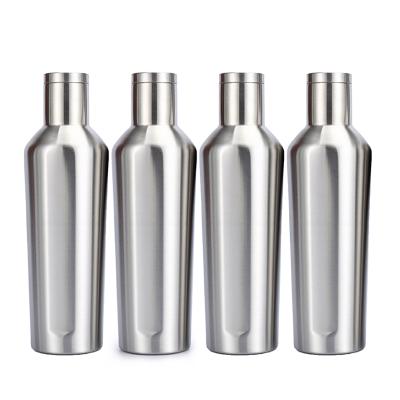 China 500ml Stainless Steel Wine Tumbler Double Wall Insulated Wine Bottle Vacuum Flask Viable Tumbler BPA Free Water Bottle for sale