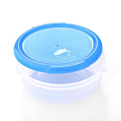 China Microwavable airtight plastic storage and 0.5 liter pp food container food container for sale