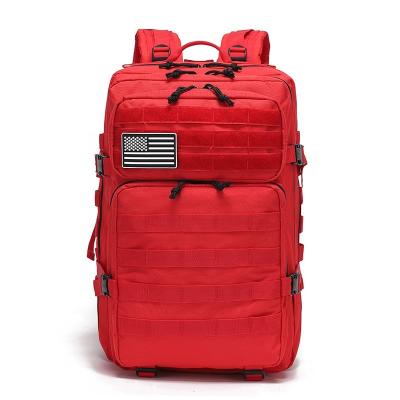 China Outdoor sports anti-theft waterproof backpack increasing camping MOLLE 3P expansion large capacity tactical bag for sale