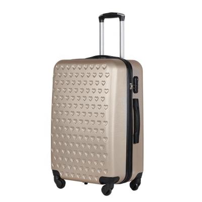 China ABS Hard Side Set 360 Degree Trolley Luggage Bag Travel Style Suitcases for sale