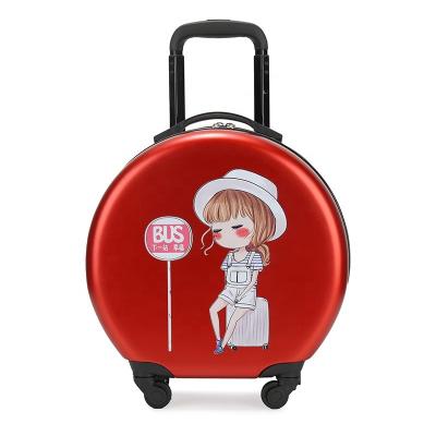 China PC Custom Design Kids To Travel Luggage Bag Kids 2 Pcs Set Cartoon Backpack And Suitcase Waterproof Trolley School Bag With Wheels for sale