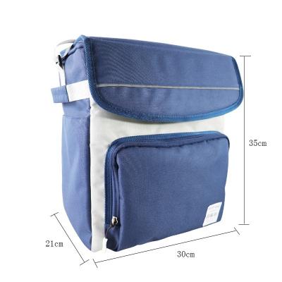 China Fashion Promotional Reusable Thermal Insulation Wholesale Custom Logo Small 6 Can Non Woven Insulated Lunch Cooler Bag For Food for sale