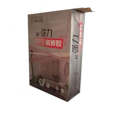 China Factory Direct Sales25kg 20kg 50kg Multiwall Paper Valve Bag Disposable Packaging For Cement for sale