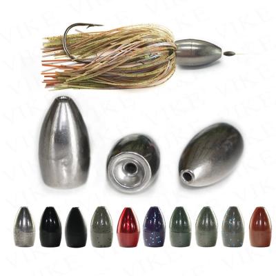 China Wholesale Tungsten High Density Tungsten Fishing Weight Tungsten Flipping Sinker, Various Specifications, 10 Colors for sale