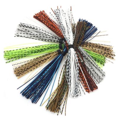 China Spinner bait 127mm baitfish wholesale silicone skirts, fishing spinnerbait lure rubber skirt for spinnerbait for sale