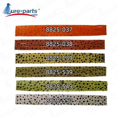 China Professional Silicone Lure Polka Dots Skirt Tool Fishing Tackle for sale