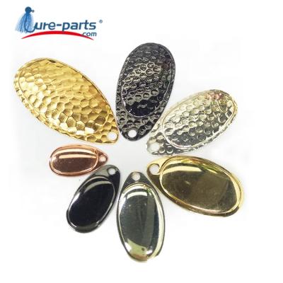 China Smooth Finish & Nickel Plating Finish China Hammered Steel Smooth Spinner Blades Nickel Finish, DIY Fishing Lure, for sale