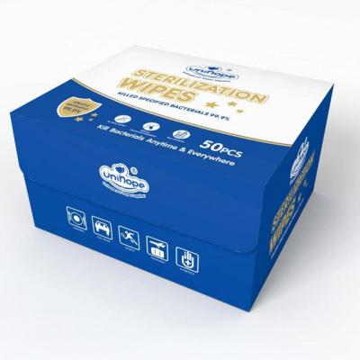 China 55g Baby's Wegwerp biologische baby-waterdoekjes voor mond- en handreiniging Te koop