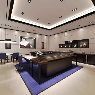 China Switzerland Jewelry Store Showroom Eco - Friendly Glass Design Used Jewelry Showcase for sale