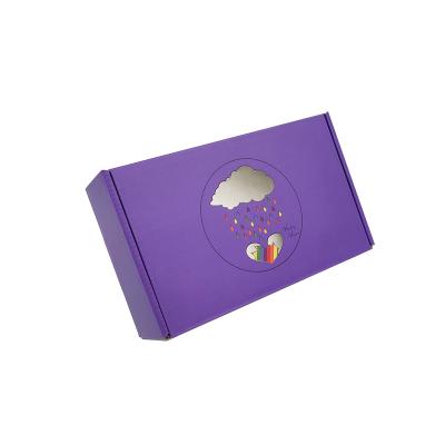 China Recyclable Mailing Box Custom Logo Apparel Corrugated Mailing Box for sale