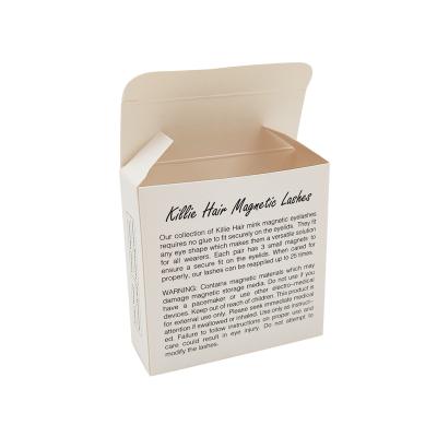 China Recyclable Hot Sale Custom Eyelash Packaging Box Wholesale Eyelash Boxes for sale