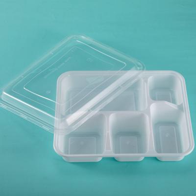 China Foshan Factory Custom Microwavable Microwave Disposable Plastic Food Safe Plastic Box for sale