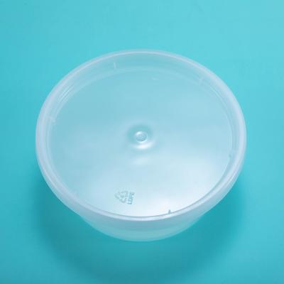 China 8oz12oz16oz 24oz32oz PP Microwavable Transparent Round Takeout Food Container for sale