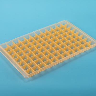 China Viable Food Grade Custom Plastic Ice Cube Mold Container Homemade Ice Tray for sale