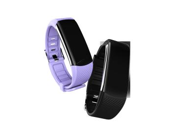 China Sports 20days Heart Rate Smart Fitness Tracker , 90mAH Blood Pressure Wristband For Women for sale