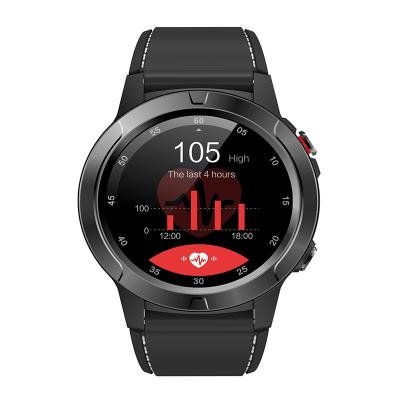 China 1.3inch IPS Touch Bluetooth Calling Heart Rate Smartwatch With Silica Gel Band for sale