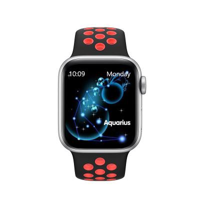 China 1.69 Full Touch Screen Smartwatch BLE 5.1 Local Music Play Alarm Clock 200mAh for sale