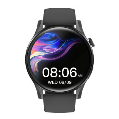 China 1.32-Inch TFT Full Touch Screen Smartwatch Ip67, BLE 5.0 Heart Rate Temperature Monitoring Round Screen Smartwatch for sale