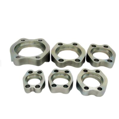 China Professional C45 Carbon Steel Manufacture Sae Code 61 Flange Clamp Ring Florida Series Clamp Clamp for sale