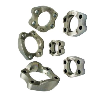 China Cabon Factory Price Sae Whole Flange Clamps 3000psi Steel Hydraulic Full Flanges for sale