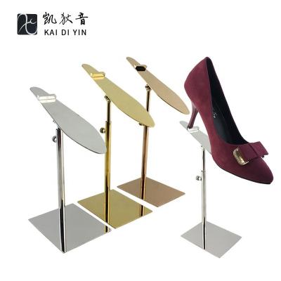 China Light Color Durable Shoes Show Rack For Shop Counters Height Adjustable Shoe Rack for sale