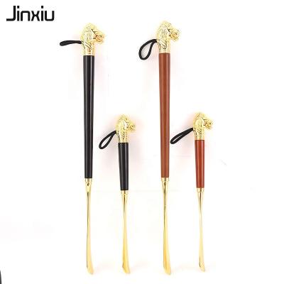 China Convenient ex-factory price retail store lion head shoe pull/long shoe pull/polished metal shoe pull for sale