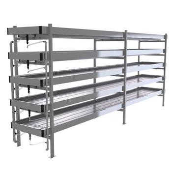 China High Quality Easy Rising Ebb And Flow Table Vertical Rack for sale