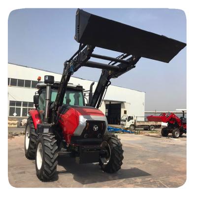 China Hotels Good Quality Farm Tractor 4 Wheel Drive 4wd Tractor Price Loader Tractor 4 Front Wheel for sale