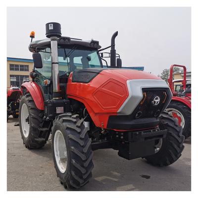 China Hotels Farm Equipment Tractor Trencher Chain Ditch Tractor 130hp Four Wheel Tractor for sale