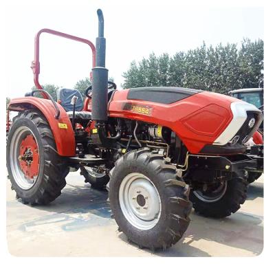 China Hotels Mini Tractor Farm Manufacturing Farm 55hp Tractor Green Skillful Farm Tractor for sale