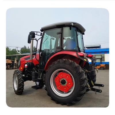 China Hotels Farm 4 Wheel Tractor Hydraulic Steering 100hp Four Wheel Tractor for sale