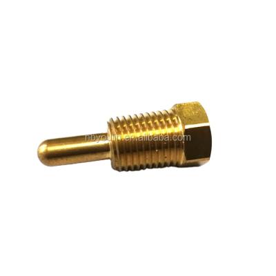 China Threaded Brass Detector Hex Nut Temperature Sensor Probe, Sensor Body for sale