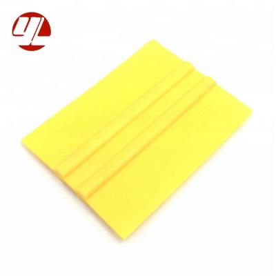 China Sustainable Car Screen Printing Flexible Plastic Squeegee for sale