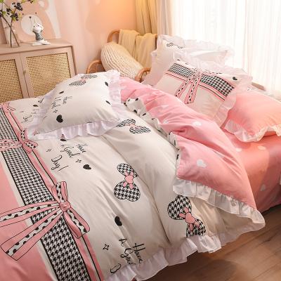 China 100% Sustainable Cotton Bedding Sheets Duvet Covers Bedding Sets for sale