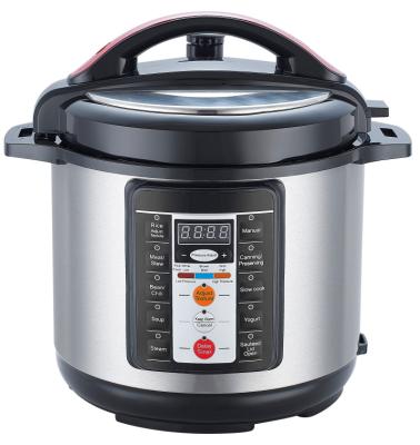 China Household 7-in-1 Multi-Use Programmable Electric Pressure Cooker Large Capacity 8QT Stainless Steel for sale