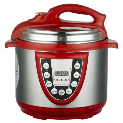 China Household Low Price 3L LED Display Aluminum Inner Pot Multi Use Pressure Cooker for sale