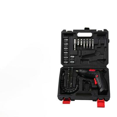 China 2021 Mini Electric Screwdriver Small Portable Cordless Powered Steel Screwdriver Set for sale