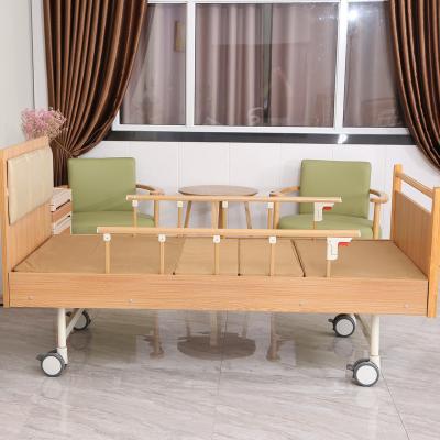 China For household/nursing home use Good Price Of Metal Medical Bed Home Care Bed Multifunctional Hospital Bed For Elderly for sale