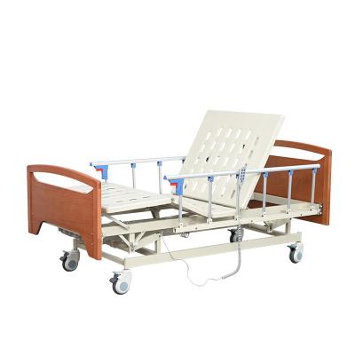 China For household/nursing home use Wholesale Elevating Multifunctional Electric Nursing Bed Wooden Frame Hospital Bed For Nursing Home for sale