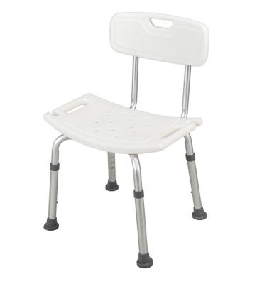 China Wholesale Cheap Price Bath Chair Disabled Bath Commode Folding Shower Chair For The Elderly 47cm*49cm*(78-87)cm for sale