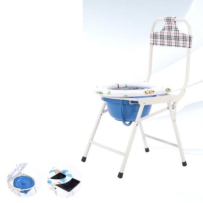 China The elderly Professional Manufacturer Bathroom Commode Chair Lift Transfer Wheelchair Plastic Commode Chair With Wheels for sale