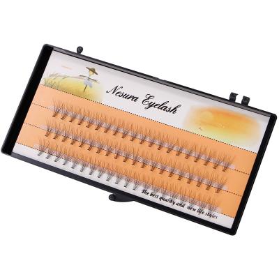 China 3 2D Lines Soft Korean Pre Made Fans Volume Eyelash Flares Synthetic Hair Eyelashes for sale